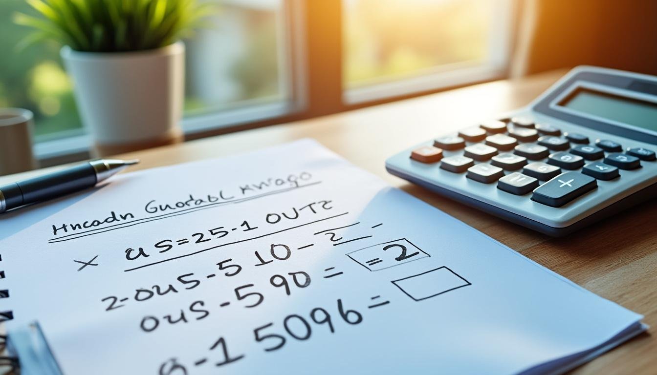 Comment calculer une moyenne avec une note au coefficient 2 ?