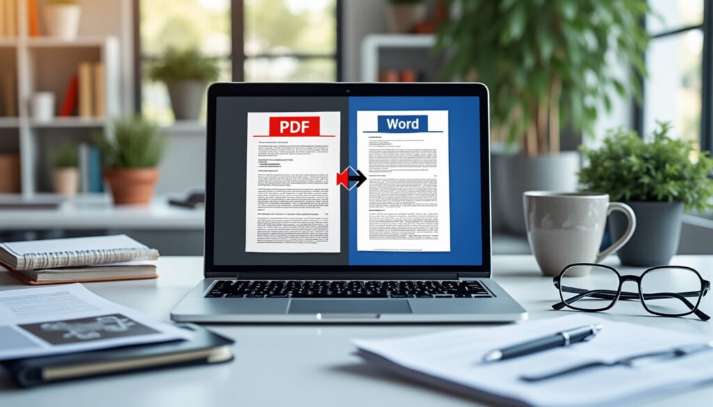 découvrez comment convertir facilement un pdf en word pour modifier et personnaliser vos documents professionnels en toute simplicité.