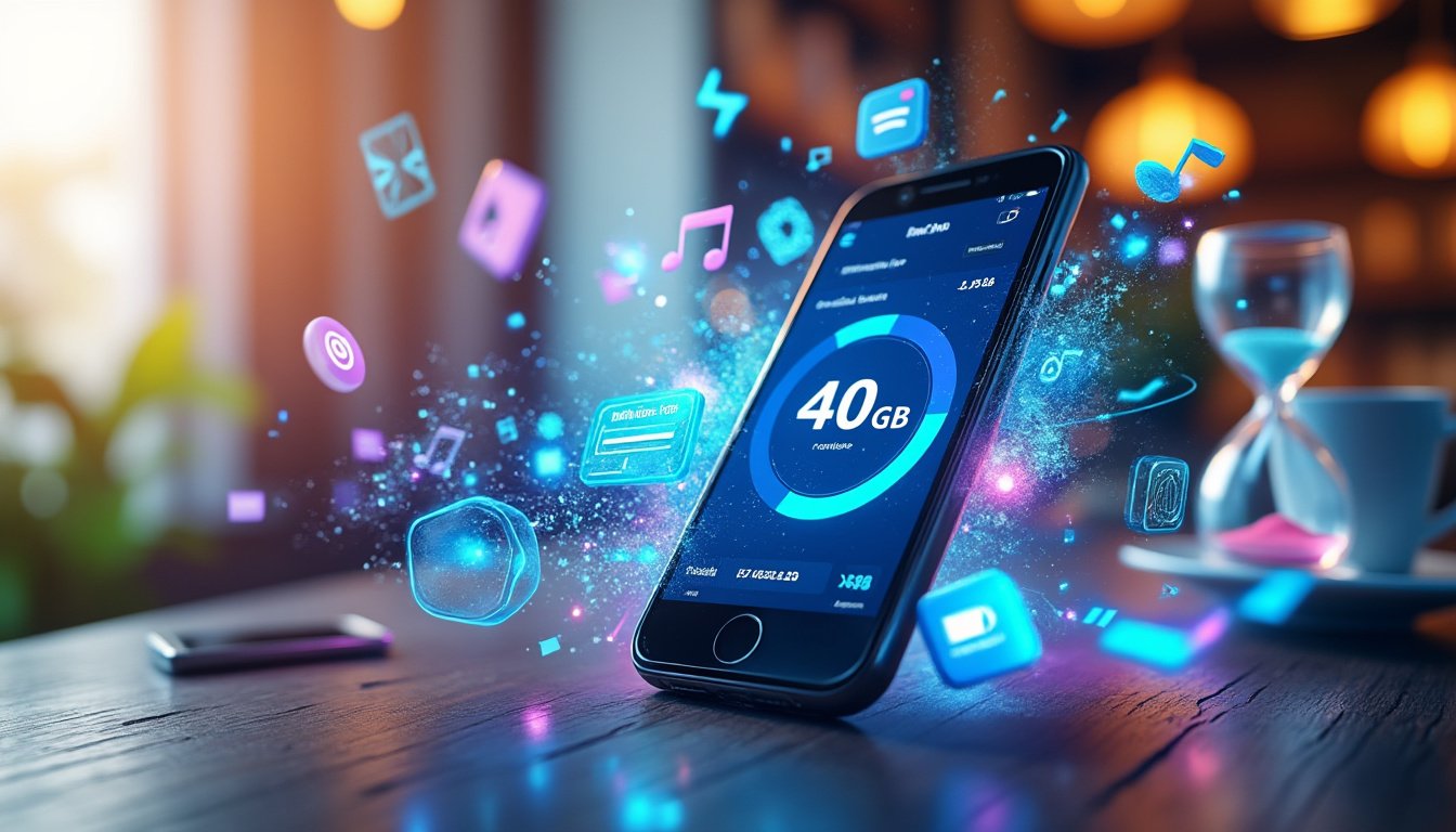 40 Go d’internet mobile : combien d’heures de surf cela permet-il ?
